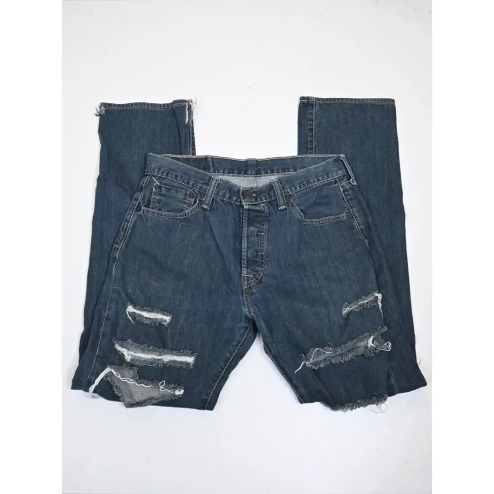 Levi's 501 Men's Distressed Jeans 30X32